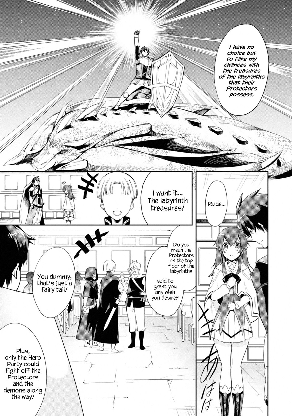 The Labyrinth Raids of the Ultimate Tank ~The Tank Possessing a Rare 9,999 Endurance Skill was Expelled from the Hero Party~ Chapter 1 6